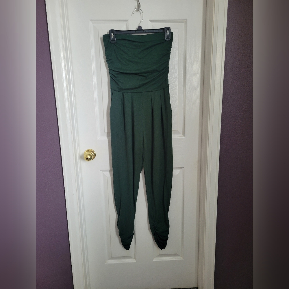 Tube Backless Casual Jumpsuit